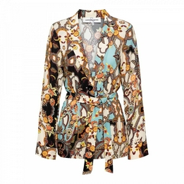 Overview image: &Co Blazer Allison paisley