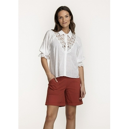 Overview second image: Tramontana Blouse Cotton Plumetis