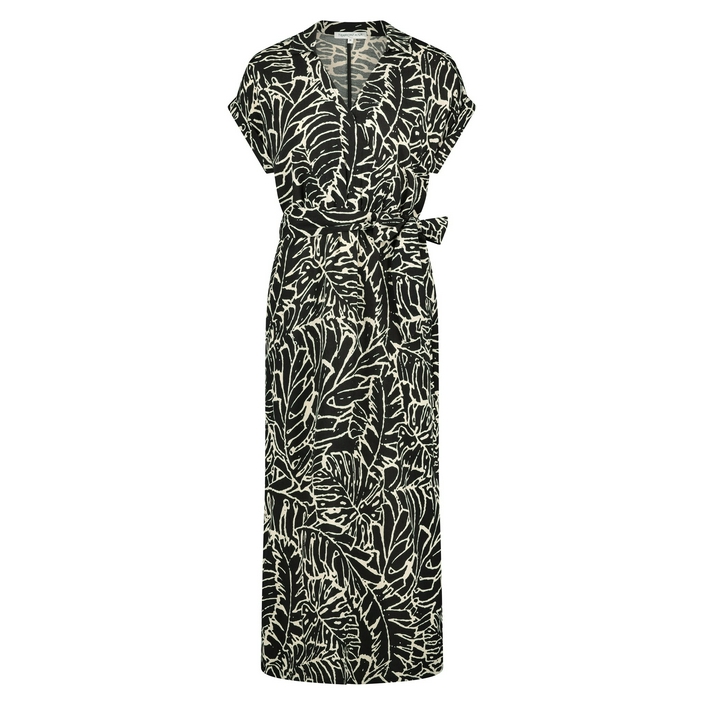 Jurk-palm-leaves-black-Tramontana-230508130228