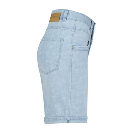 Overview second image: Red Button Short Sienna denim flower
